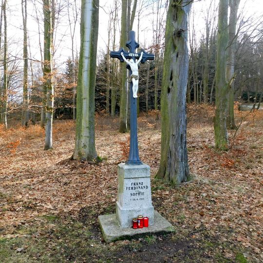 Kříž arcivévody Ferdinanda a Žofie na Konopišti