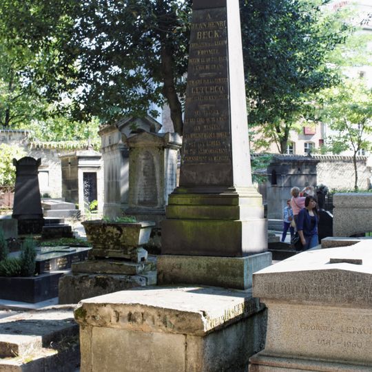 Grave of Jean Henri Beck