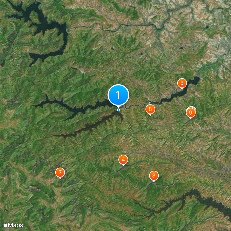 Panshet Dam Map