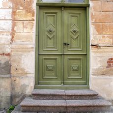 Exterior doors at Raiņa iela 7, Kuldīga