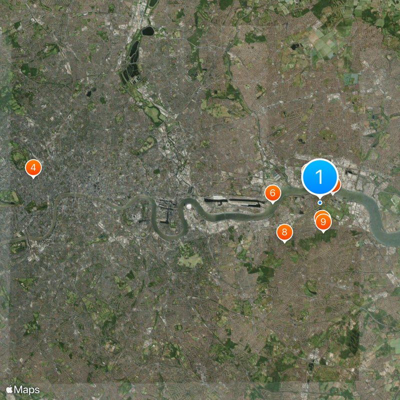 Thamesmead Map