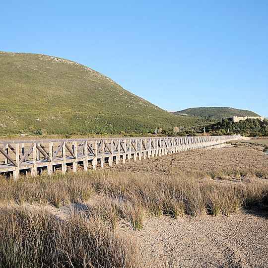 Pont en bois de Vagia