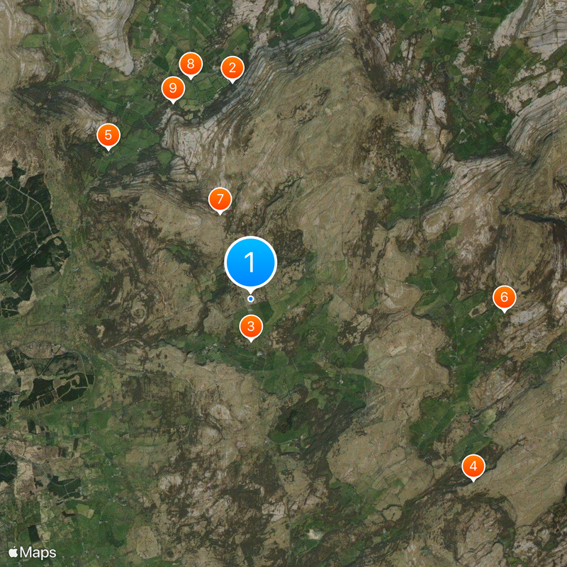 Dolmen de Poulnabrone Carte