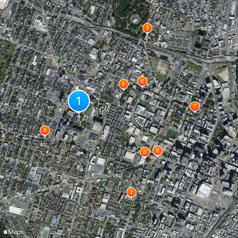 University of Medicine and Dentistry of New Jersey Map