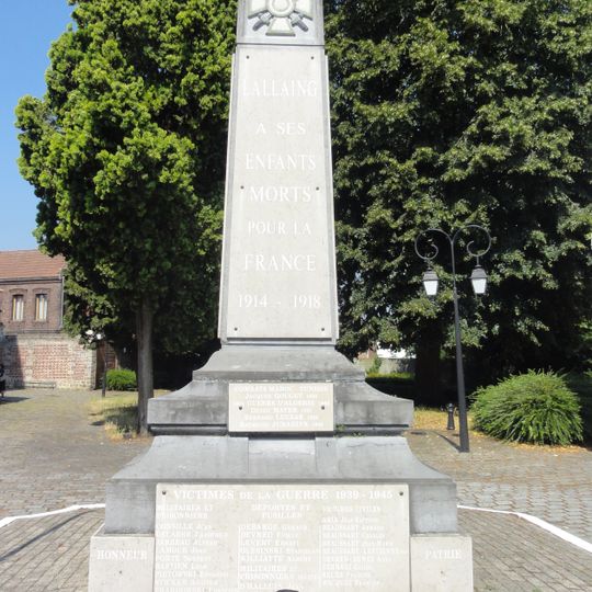 Monument aux morts de Lallaing