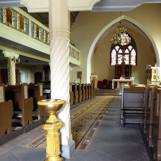 Koscielniki Srednie neue Kirche, Detail