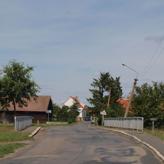 Most přes Mrlinu v Budiměřicích