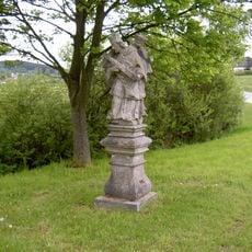 Steinfigur hl. Johannes von Nepomuk