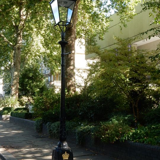 Lamp Post Outside The The Royal College Of Physicians