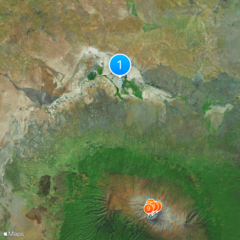 Amboseli National Park Map