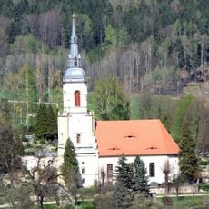 Kirchhofseinfriedung (Einzeldenkmal zu ID-Nr. 09303909) August-Matthes-Weg