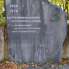 Plaque commémorative 1945-1970