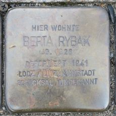 Stolperstein en memoria de Jeti Rybak