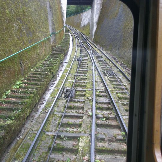 Most přes lanovou dráhu Diana nad stanicí Jelení skok