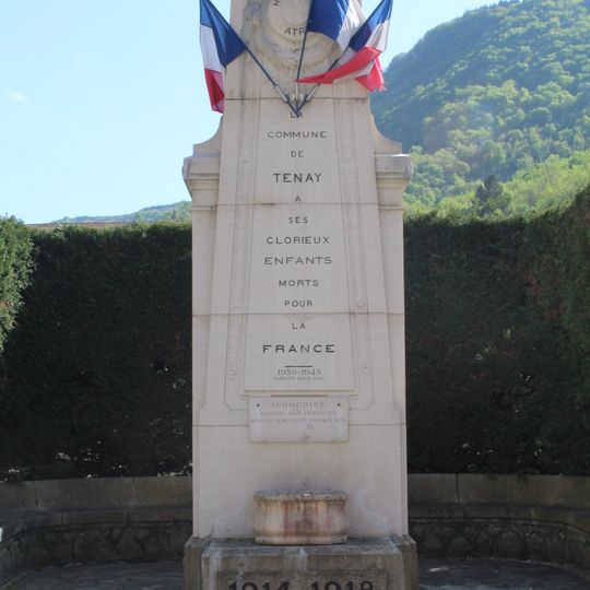 War memorial of Tenay