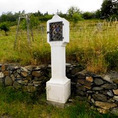 Šesté zastavení křížové cesty u Valče