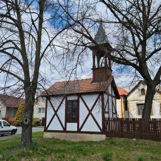 Kaple na návsi v Kublově