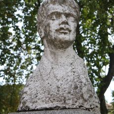 Bust of Josef Uher in Lomnice