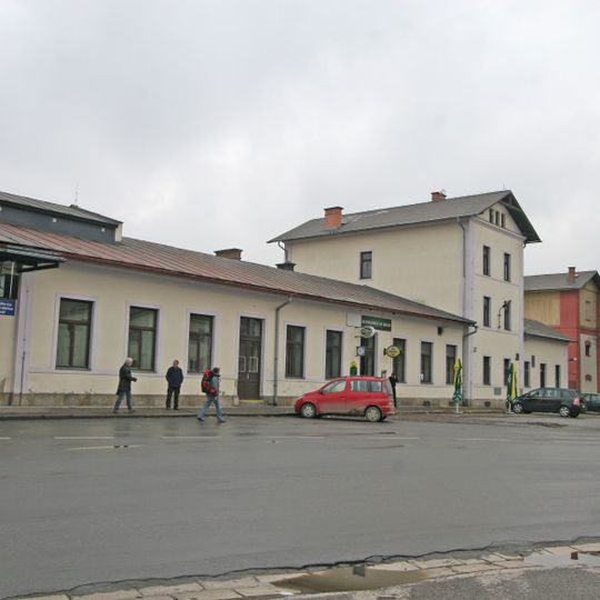 Nádraží Jaroměř - výpravní budova