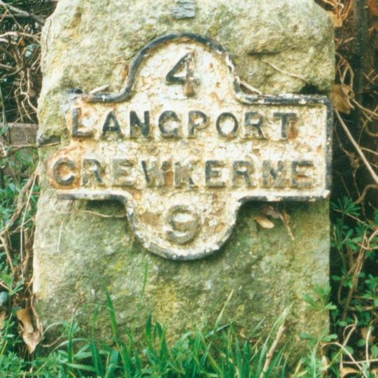 Milestone On Roadside At Ngr St 4344 2141