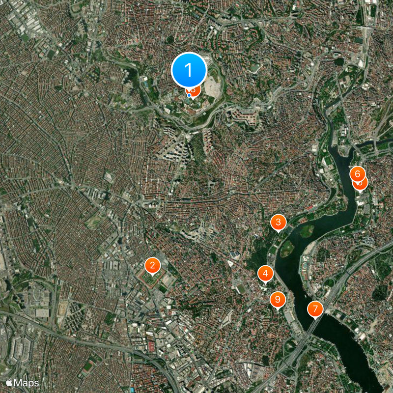 İsfanbul Tema Park Carte