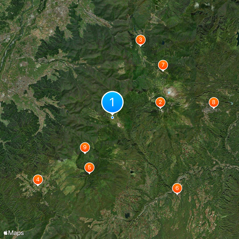 Kenashi Pass Map