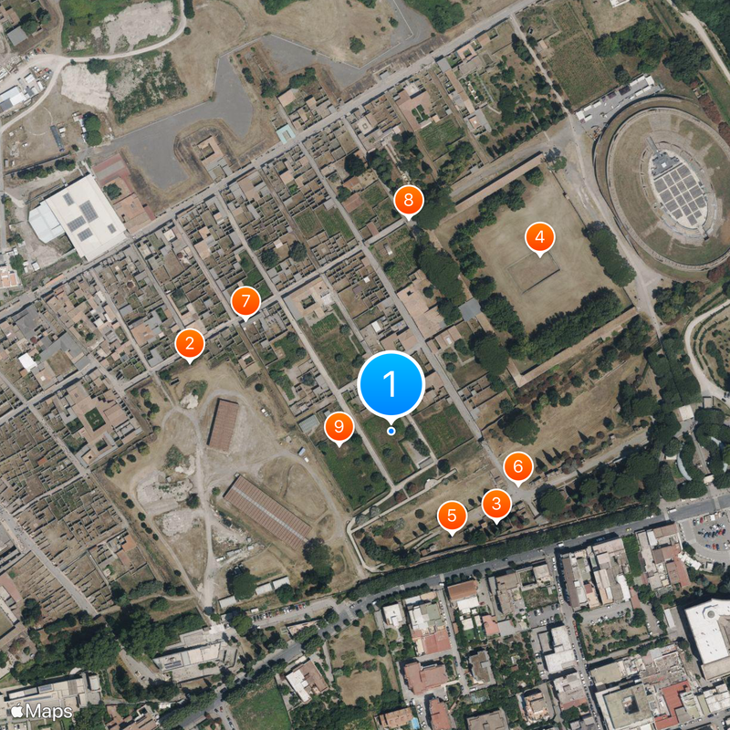 The Garden of the Fugitives Mappa