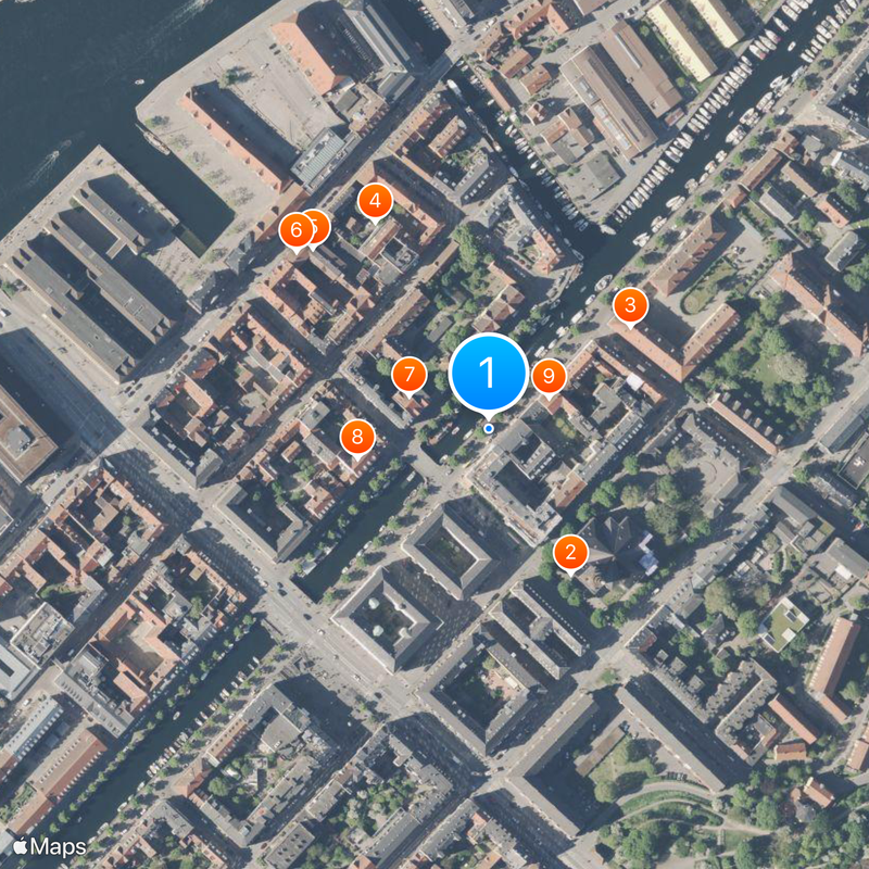Christianshavn Mappa