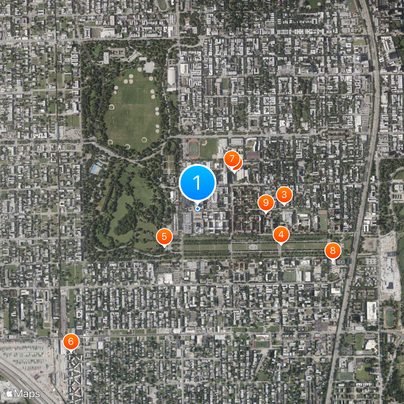 University of Chicago Medical Center Map