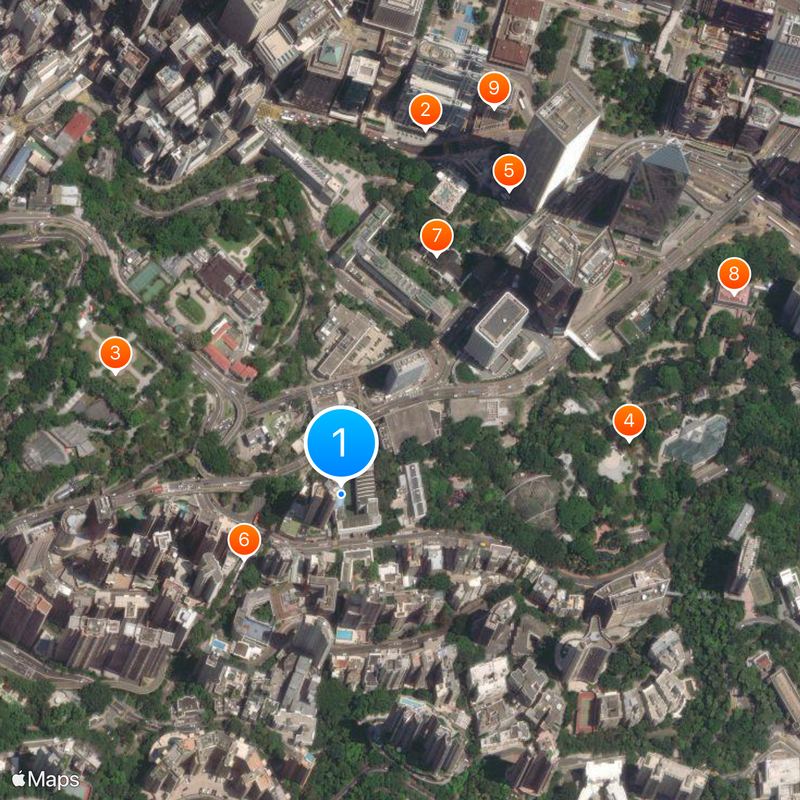 St. Joseph's College Map