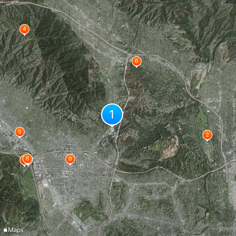 Glendale Community College Map