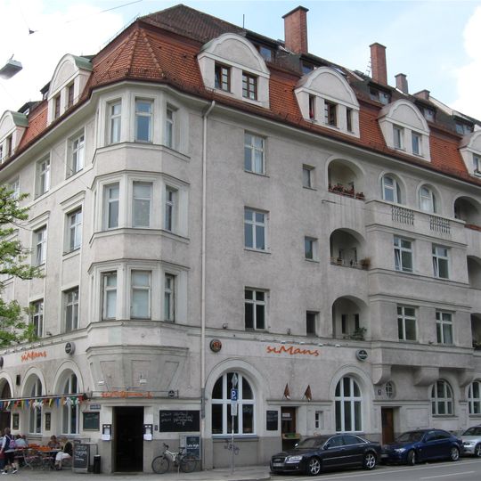 Baudenkmal D-1-62-000-6386 in München im Ortsteil München