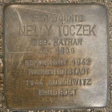 Stolperstein dedicated to Nelly Toczek