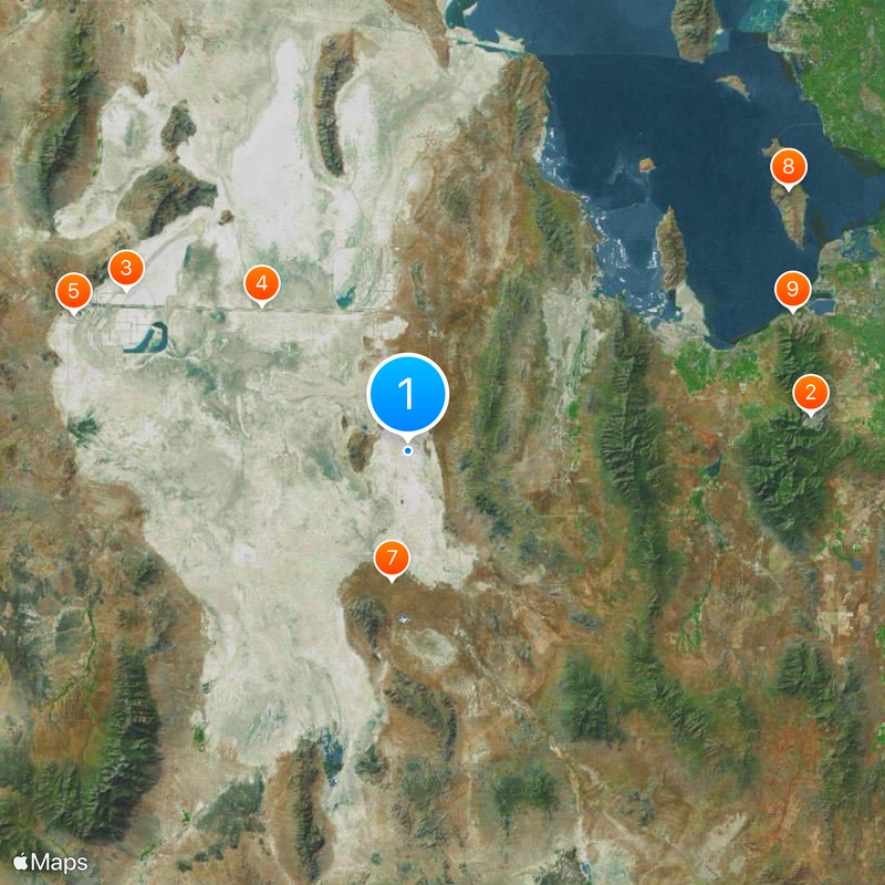 Condado de Tooele Mapa
