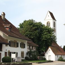 Reformed church with rectory